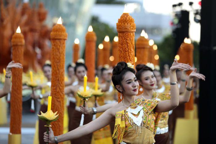 Candle Festival Isaan